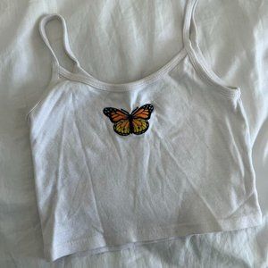 Brandy Melville butterfly top
